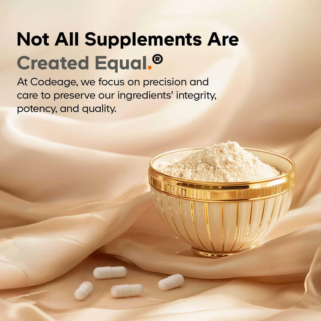 Codeage Multi Collagen Protein Powder Peptides, Hydrolyzed Collagen for Women & Men, Collagen Supplements, Grass Fed Bone Broth, 2-Month Supply, Unflavored, Type 1, 2, 3, 5 & 10, Non-GMO - 20 OZ