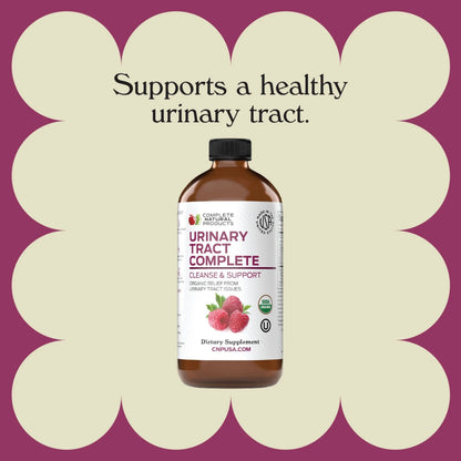 Complete Natural Products Urinary Tract Complete 8oz - Liquid Supplement for a Urinary Tract Cleanse, Defense, Health, and Treatment with Organic Cranberry & Organic D-Mannose Complete Natural ProductsBuy Supplements Australia
