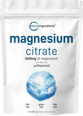 Magnesium Citrate Powder, 2lbs | Unflavored Magnesium Supplement | Relaxation and Nutrient Utilization | Easily Absorbed Formula | Non-GMO, Vegan, Gluten Free