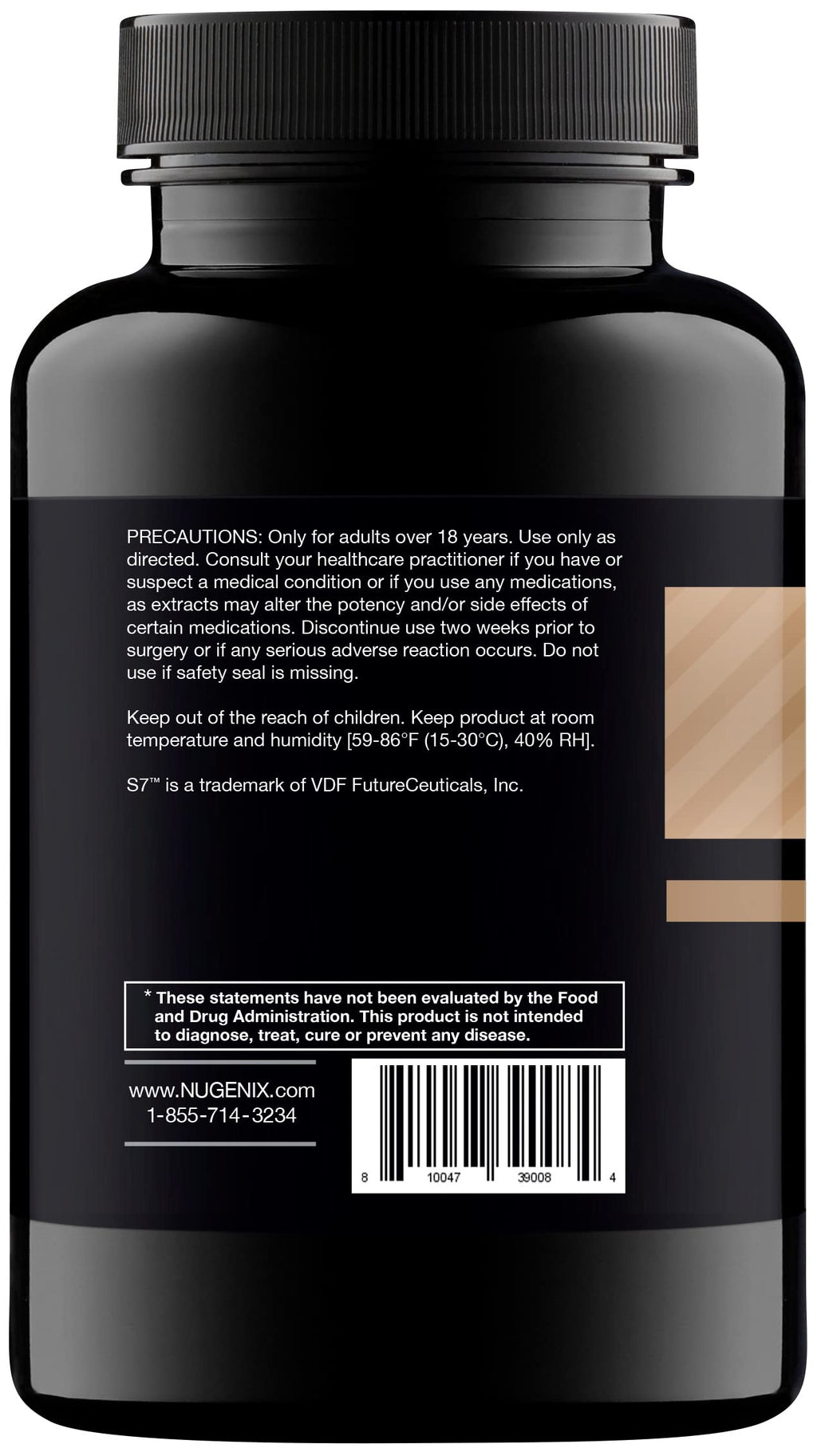 Nugenix Nitric Oxide Booster Supplement - Nitric Oxide Flow, L-Arginine, L-Citrulline, Pine Bark Extract - Vasodilator - 100 Capsules