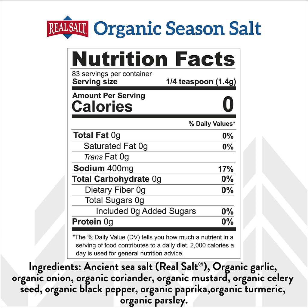 Redmond Organic Seasoning (Real Salt)