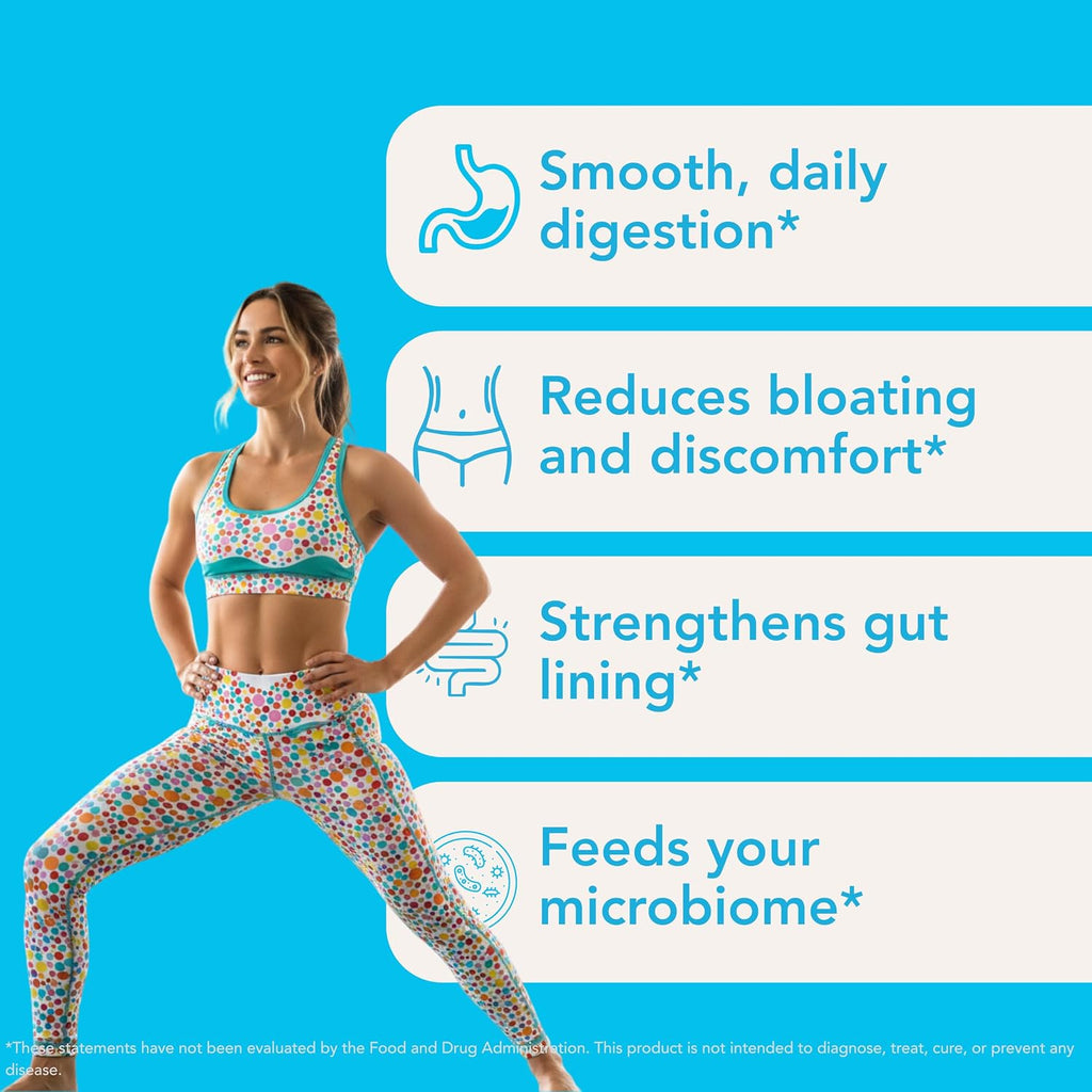 Let Loose Daily Tribiotic Pills - Pro, Pre, and Postbiotics (30 Count) | Feeds Your Microbiome, Supports Smooth Daily Digestion & Gut Health, Repairs Gut Lining for Women & Men and Reduces Bloating