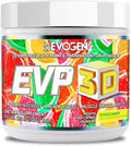 Evogen EVP 3D Stim Free Pre-Workout | Citrus Candy | 40 Servings | Arginine nitrate, L-citrulline, beta-alanine and creatine with lion's mane, L-tyrosine and DMAE for pumps and focus