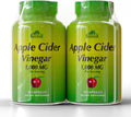 ALFA VITAMINS Apple Cider Vinegar 1000 mg Daily Wellness Supplement - 60 Capsules 2 Pack
