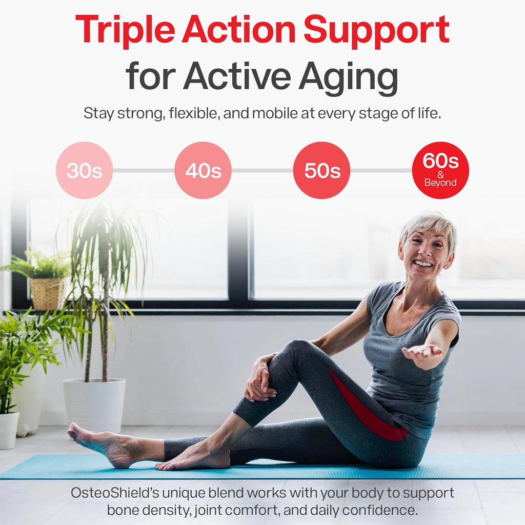 Peak Health Research - Bone &amp; Joint Formula - Calcium Supplements for Women &amp; Men with Vitamin D3, K2 &amp; Aquamin