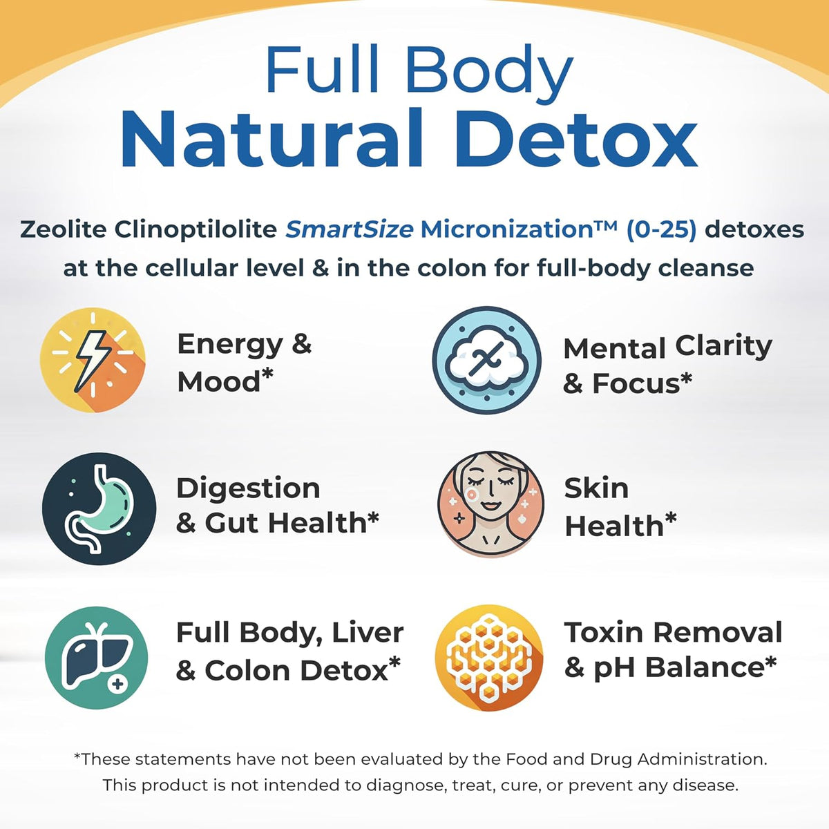 Healthy by Nature Full Body Zeolite Detox Cleanse Powder for Adults | Natural Clinoptilolite Binder Support, Therapeutic Dosing for Women and Men, Supports Energy, Mental Clarity & Gut Health