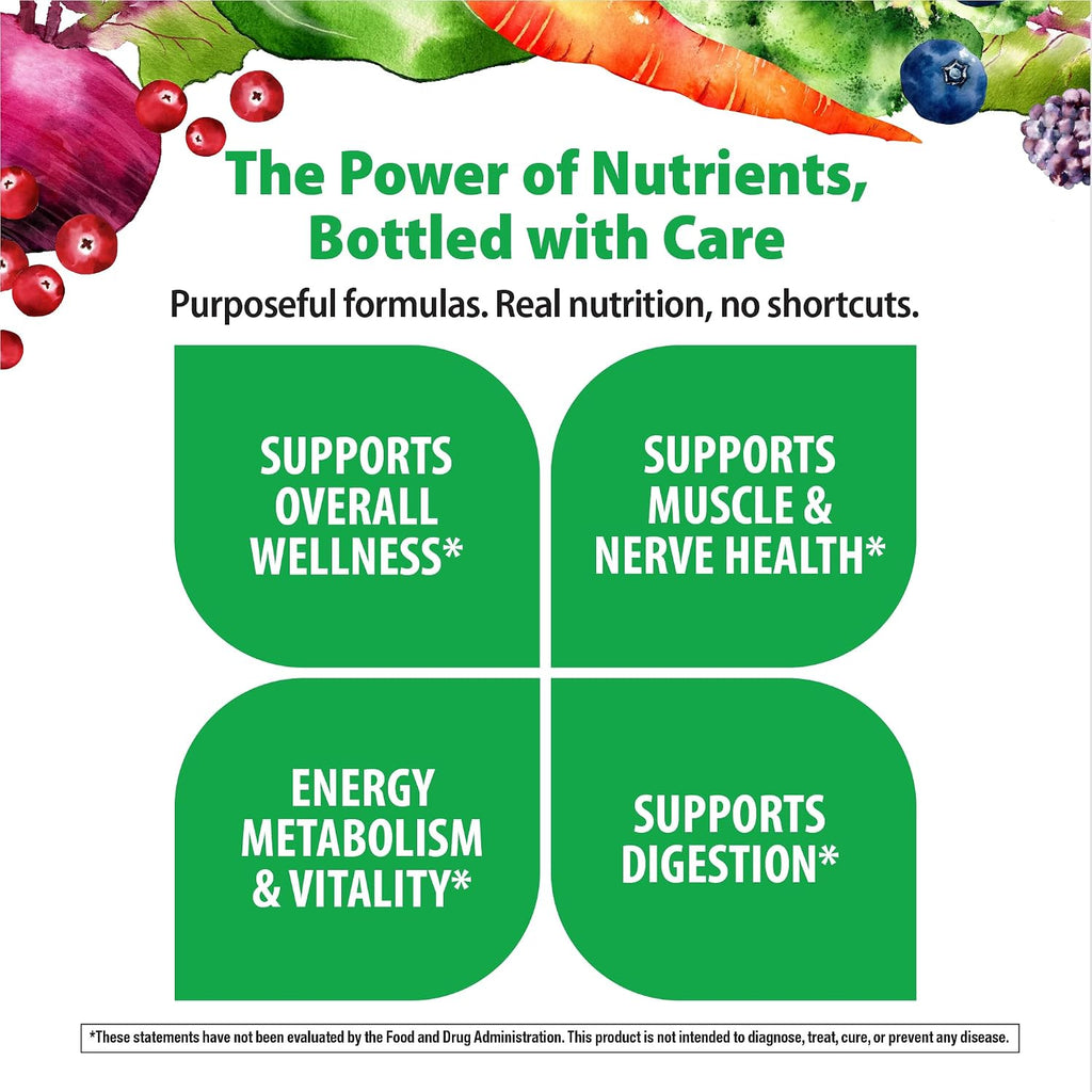 Rainbow Light Mens Multivitamin One + for 50 Plus | 150 Caplets | Supports Muscle Health | with Vitamins C, D, and Zinc | Real Food Nutrients, Digestive Enzymes & Probiotics