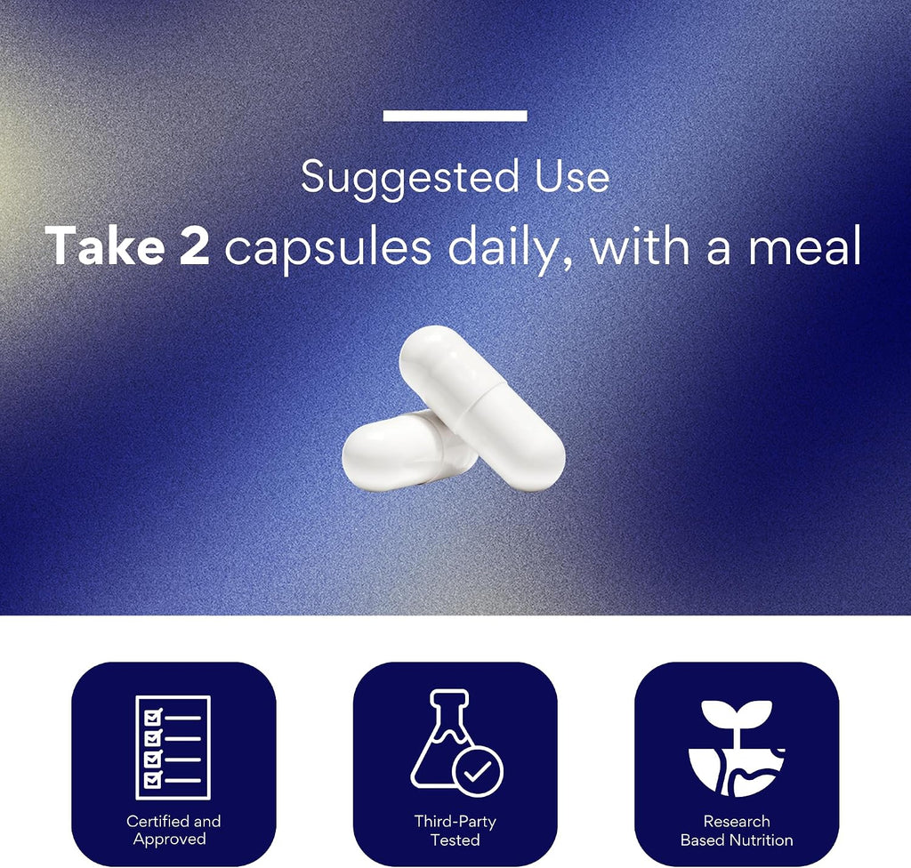 Research Verified Eye Health - Nourish and Protect Eyes and Vision, Support Healthy Retina, Improve Blood Supply to Eyes - Vitamins A, B, C, and E - 60 Capsules - Made in the USA
