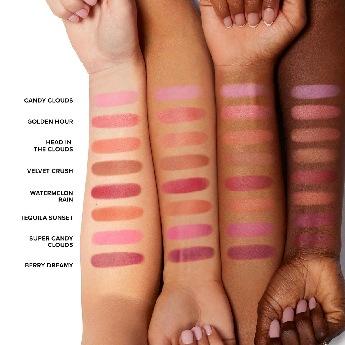Too Faced Cloud Crush Blurring Blush | Velvety Powder Blush for Cheeks with High-Pigment Formula | 93% Naturally Derived Ingredients, Vegan & Cruelty-Free, Velvet Crush, 0.17 Ounce