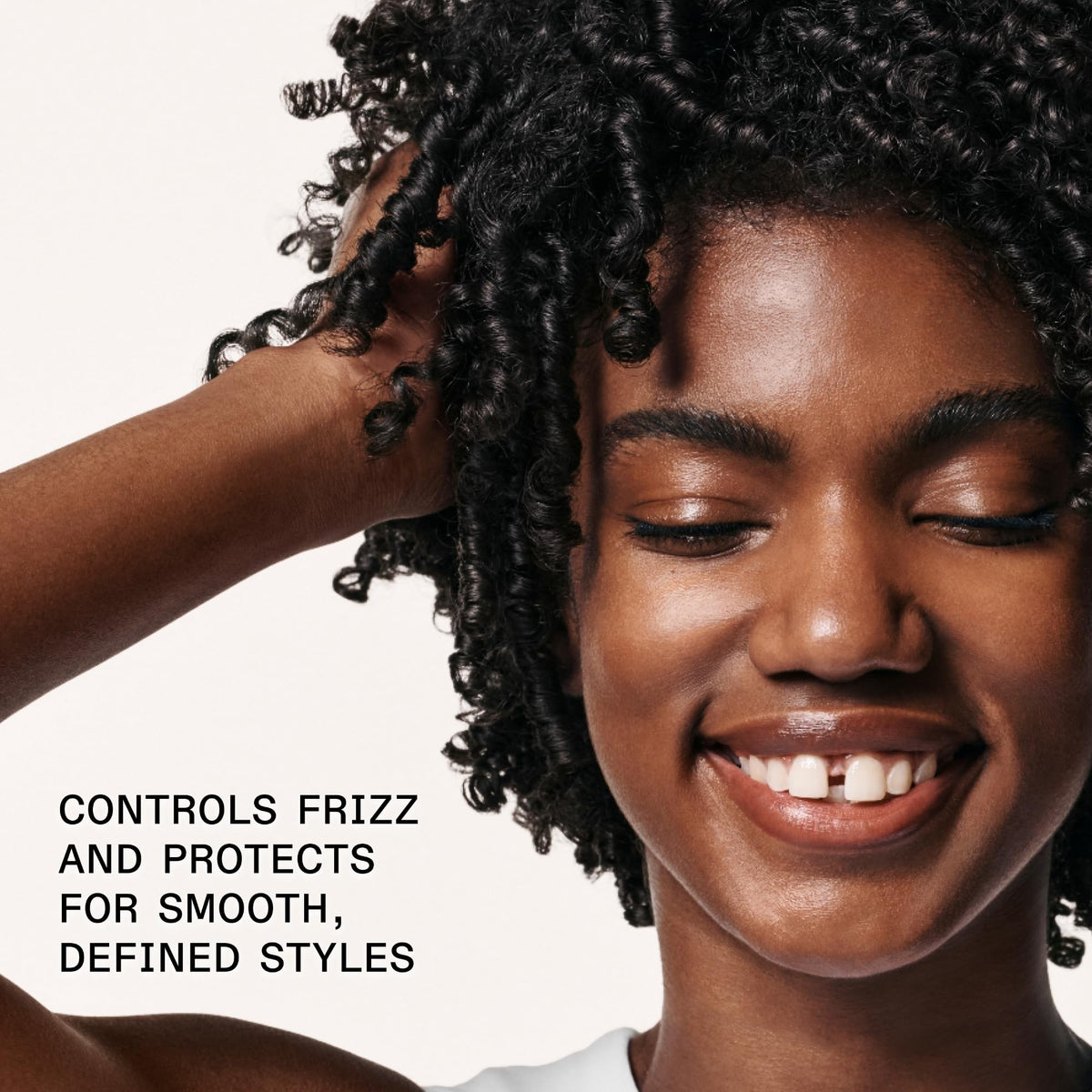 Olaplex Nº. 6 Bond Smoother: Leave-In Styling Treatment | Smooths, Conditions, & Strengthens | Frizz Control for Up to 72 Hours | For Coily, Curly,