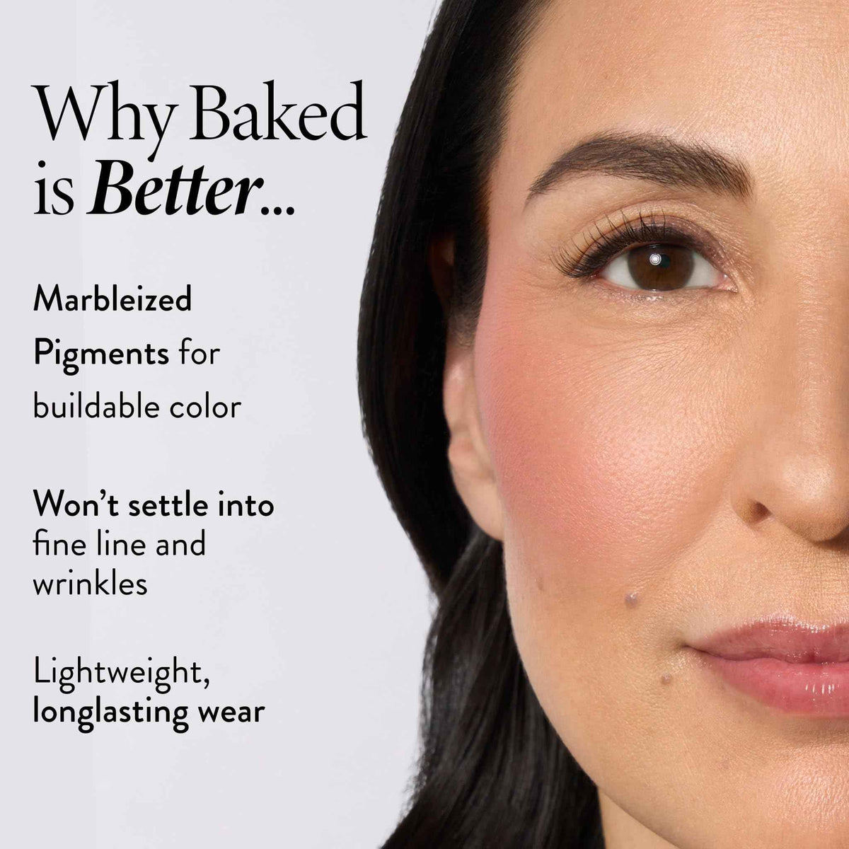 LAURA GELLER NEW YORK Baked Blush-n-Brighten for Mature Skin - 09 Starfish Island - Powder Blush Won't Settle into Fine Lines - Buildable Natural Finish – Longlasting Formula - Made in Italy