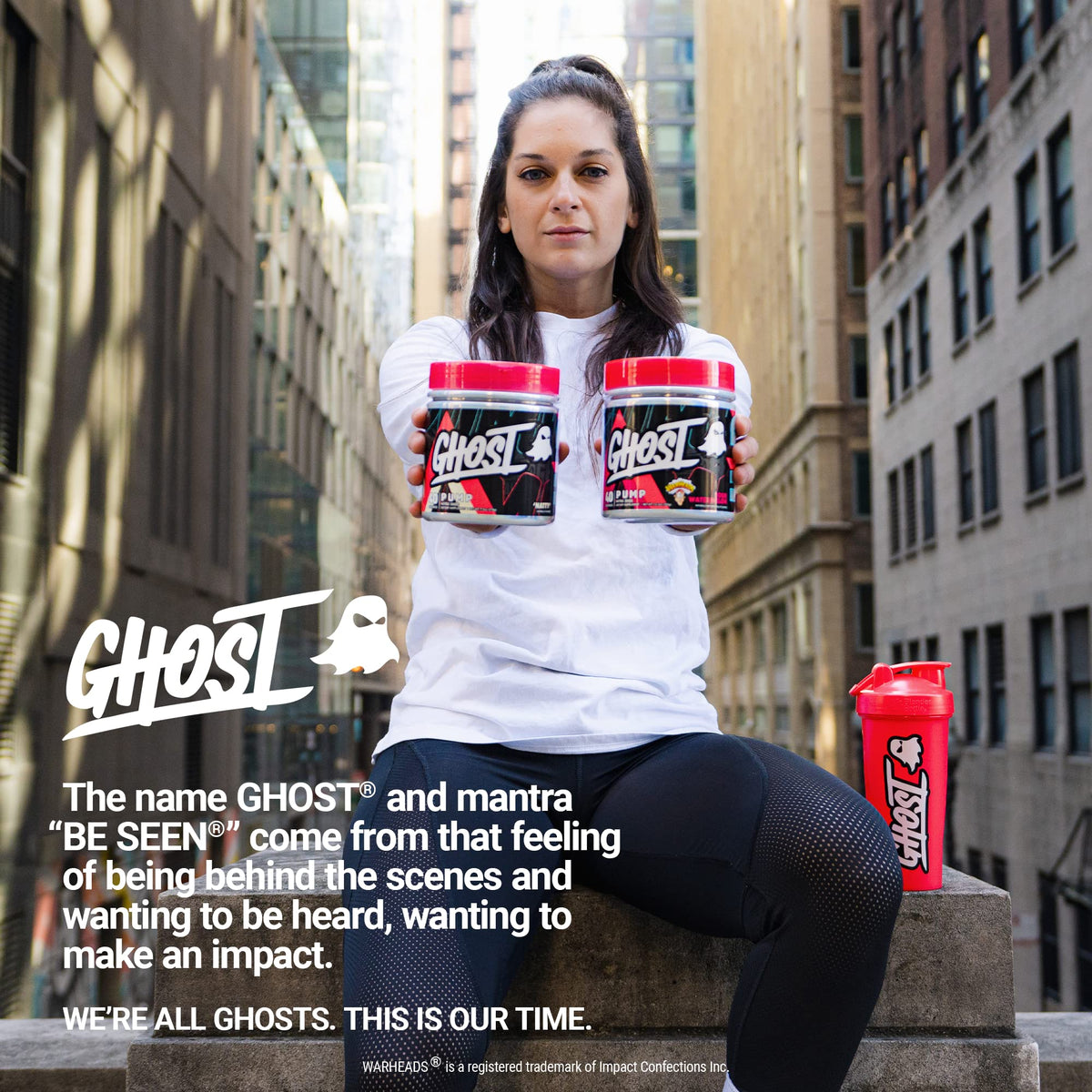 GHOST Pump Nitric Oxide Powder, Warheads Sour Watermelon - 40 Servings - Sugar & Stim-Free Pre-Workout Supplements- L-Citrulline, Arginine Nitrate & L-Glutathione - Soy & Gluten-Free, Vegan