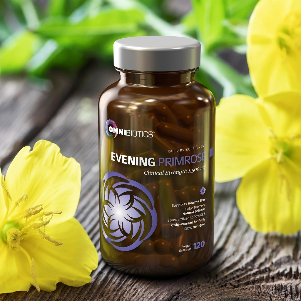 OmniBiotics Evening Primrose Oil + Milk Thisle Capsule