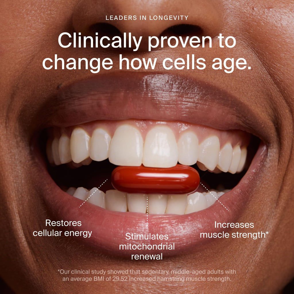 Timeline Mitopure Urolithin A Supplement Softgels - Clinically Proven Support for Healthy Aging and Cellular Renewal - Mitoceutical for Muscle Support and Longevity