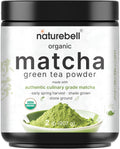 Organic Matcha Green Tea Powder, 1 Pound | Unsweetened with Zero Sugar, Culinary Grade, Potent Early Spring Leaf Harvest, Fine Stone Ground – Vegan, All Purpose, Great for Matcha Latte