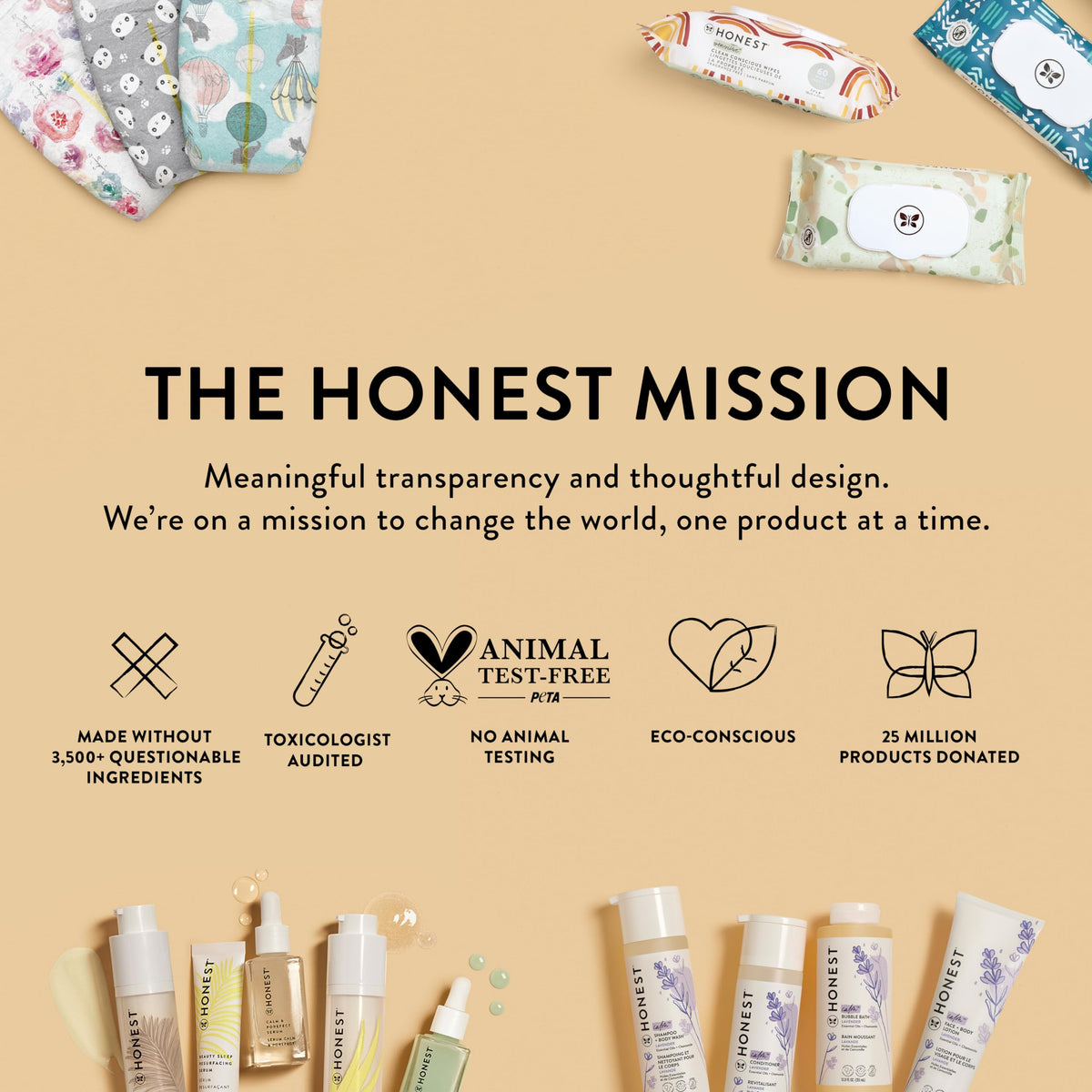 The Honest Company Conditioning Hair Detangler, Tear-Free, Hypoallergenic, Leave-In Conditioner and Fortifying Spray