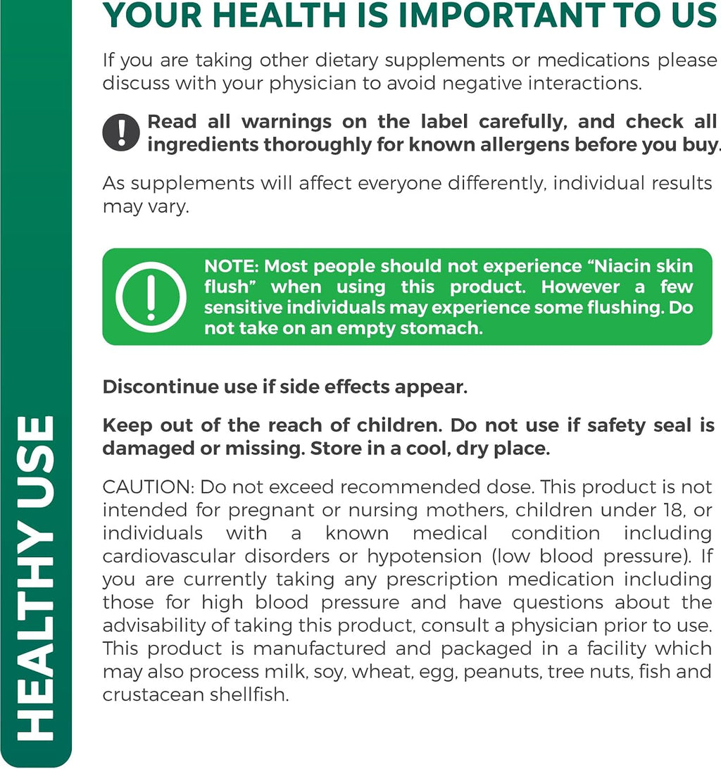 Blood Pressure Support Supplement (NON-GMO) Premium Natural Herbs, Vitamins & Berries - High Dosage of Hawthorn Berry Extract – Supports Blood Pressure Levels Already In The Normal Range – 90 Capsules
