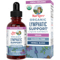 MARYRUTH'S Lymphatic Support Liquid Drops USDA Organic | Herbal Blend with Echinacea & Elderberry | Blue Vervain | Vegan | Alcohol-Free | Non-GMO | 30 Servings