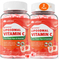 Natural Liposomal Vitamin C 1000mg Gummies for Adults & Kids 9+, Chewable Vitamin C w/ 11mg Zinc, D3, Elderberry, Echinacea, , Bioflavonoid, Immune Support, Whole Food VIT C from Fruits, Sugar Free