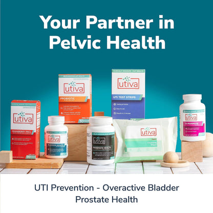 Szio+ Utiva Bladder Health - Control Supplement for Overactive Bladder and Lower Urinary Tract Health - Clinically Proven to Reduce Frequency and Urgency - 60 Capsules Szio+Buy Supplements Australia