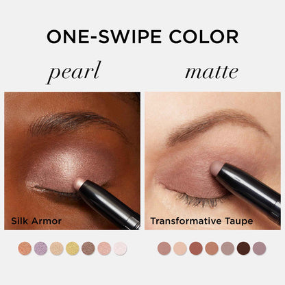 IT Cosmetics Superhero No-Tug Waterproof Eyeshadow Stick - Cream Eye Shadow with Built-In Primer - Longwear & Blendable - Suitable Eye Makeup