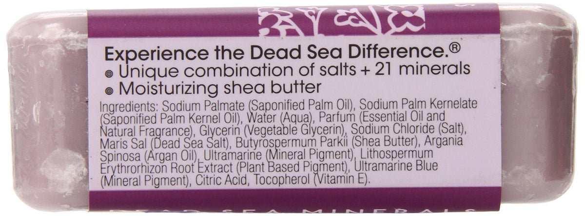 One With Nature Dead Sea Mineral Soap, Lemon Sage, 7-Ounces (Pack of 6)