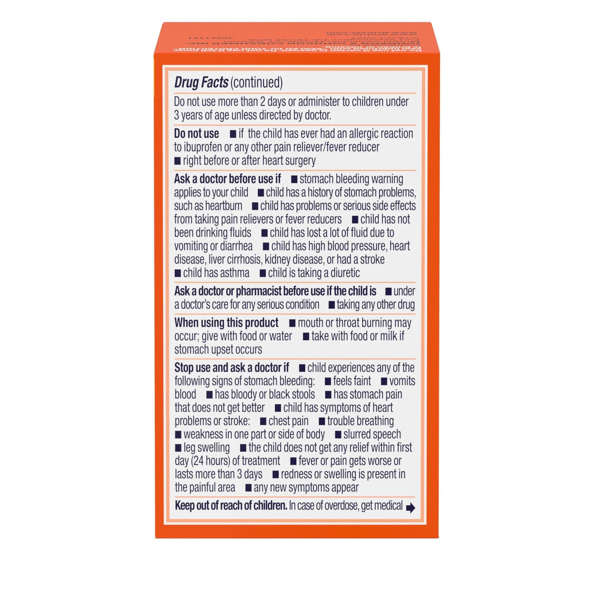 Motrin Children's Dye-Free Chewable Tablets with Ibuprofen, Kids' Fever Reducer & Pain Reliever for Sore Throat, Fever, Toothache & Pain Relief, Grape Flavor, 24 Ct MotrinBuy Supplements Australia