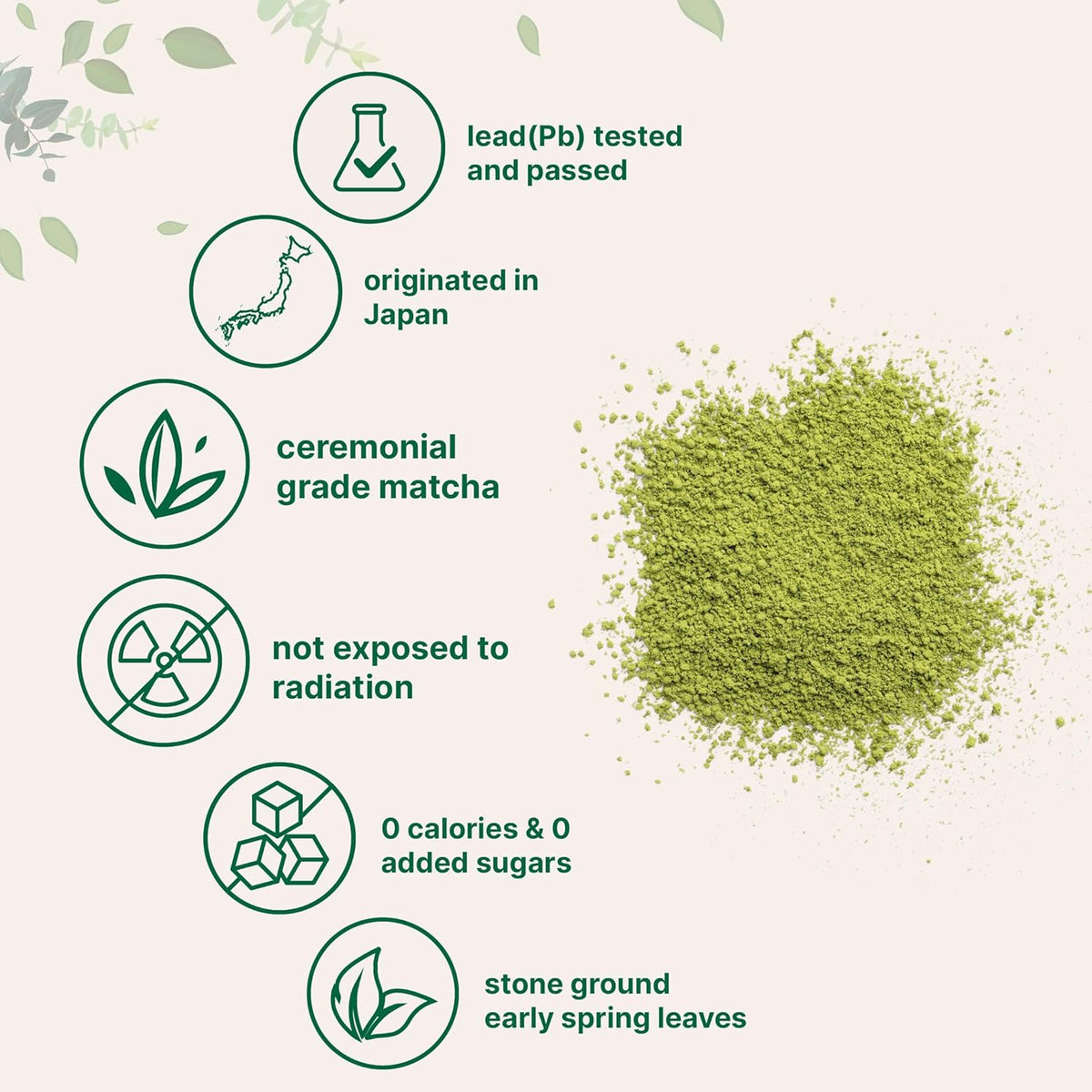 Micro Ingredients Organic Ceremonial Grade Matcha Powder, 100 Servings | Authentic Japanese First Harvest Matcha Green Tea Powder For Barista-Grade Latte, Beverage & Baking
