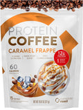 Complete Roast Caramel Frappe Protein Coffee, 0 Carbs, 60 Calories, Low Fat