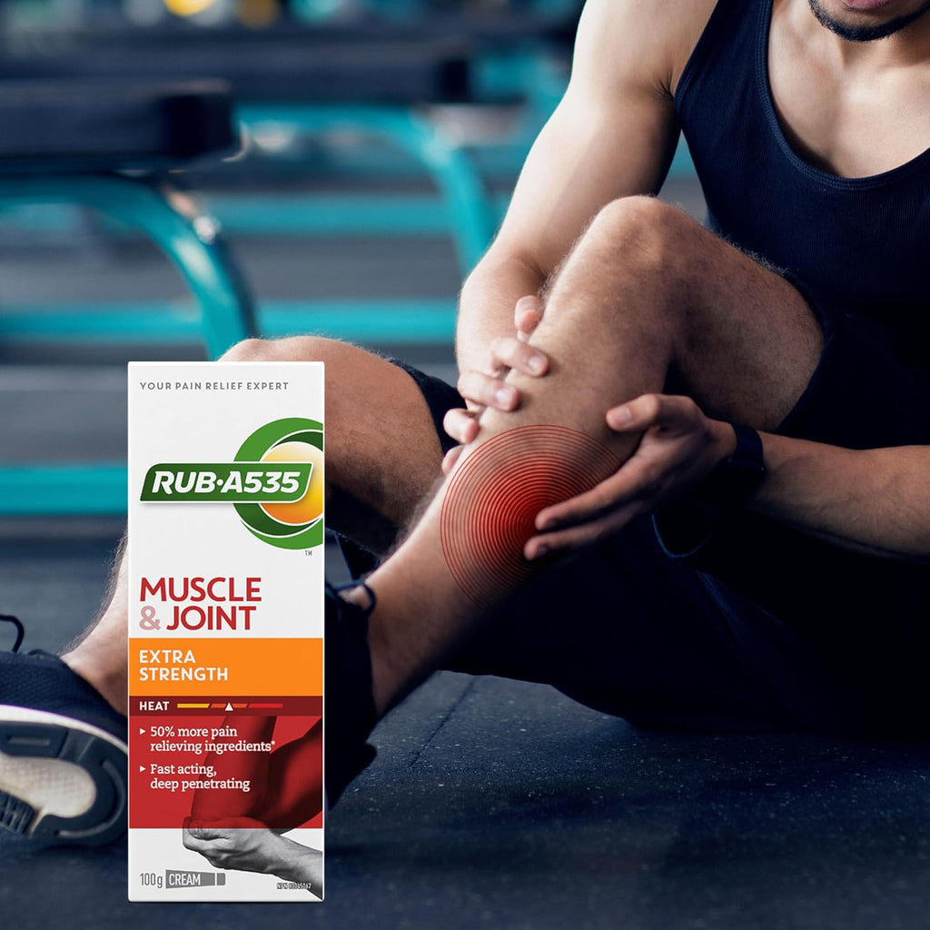 RUB A535 EXTRA STRENGTH CREAM For Relief of Arthritis, Rheumatic Pain, Muscle Pain, Joint & Back Pain 100 g