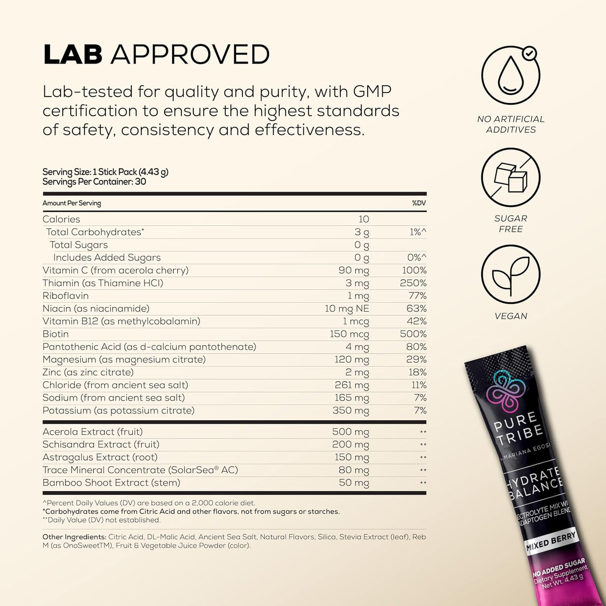 PureCreatine Micronized Creatine Monohydrate Powered by Creavitalis – Hydrate + Balance Electrolytes Powder Packets for Energy, Recovery, & Hydration – Vegan & Sugar-Free