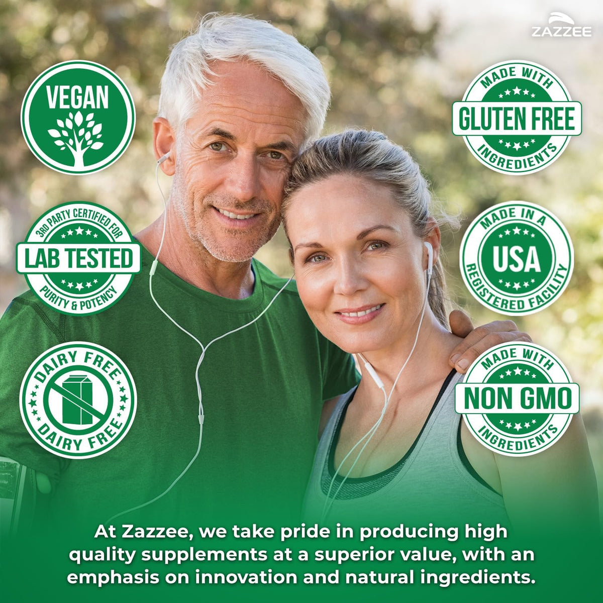 Zazzee USDA Organic Saffron 20:1 Extract, 88.5 mg, 0.3% Safranal, 100 Vegan Capsules, 3+ Month Supply, Concentrated and Standardized 20X Extract, Non-GMO, All-Natural, Made in the USA