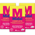 Midol Complete Menstrual Pain Relief Caplets with Acetaminophen for Period Cramps, and Menstrual Symptom Relief - 40 Count (Pack of 3) (Packaging May Vary) MidolBuy Supplements Australia