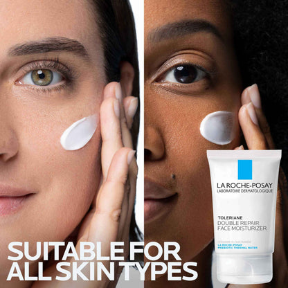 La Roche-Posay Toleriane Double Repair Face Moisturizer,Daily Moisturizer Face Cream with Ceramide and Niacinamide for All Skin Types,