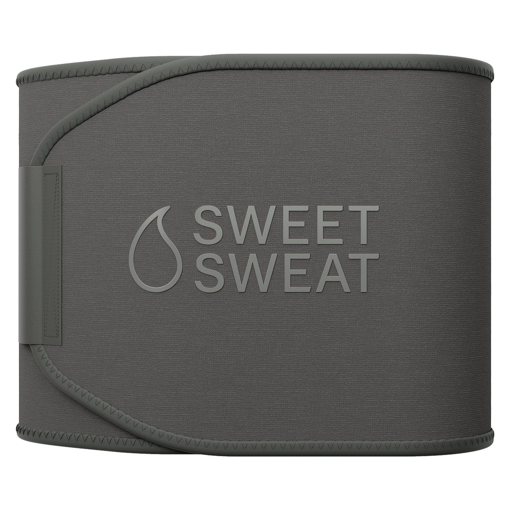 Sports Research Sweet Sweat® Waist Trimmer - Premium Sweat Enhancing Fitness Band for Women & Men