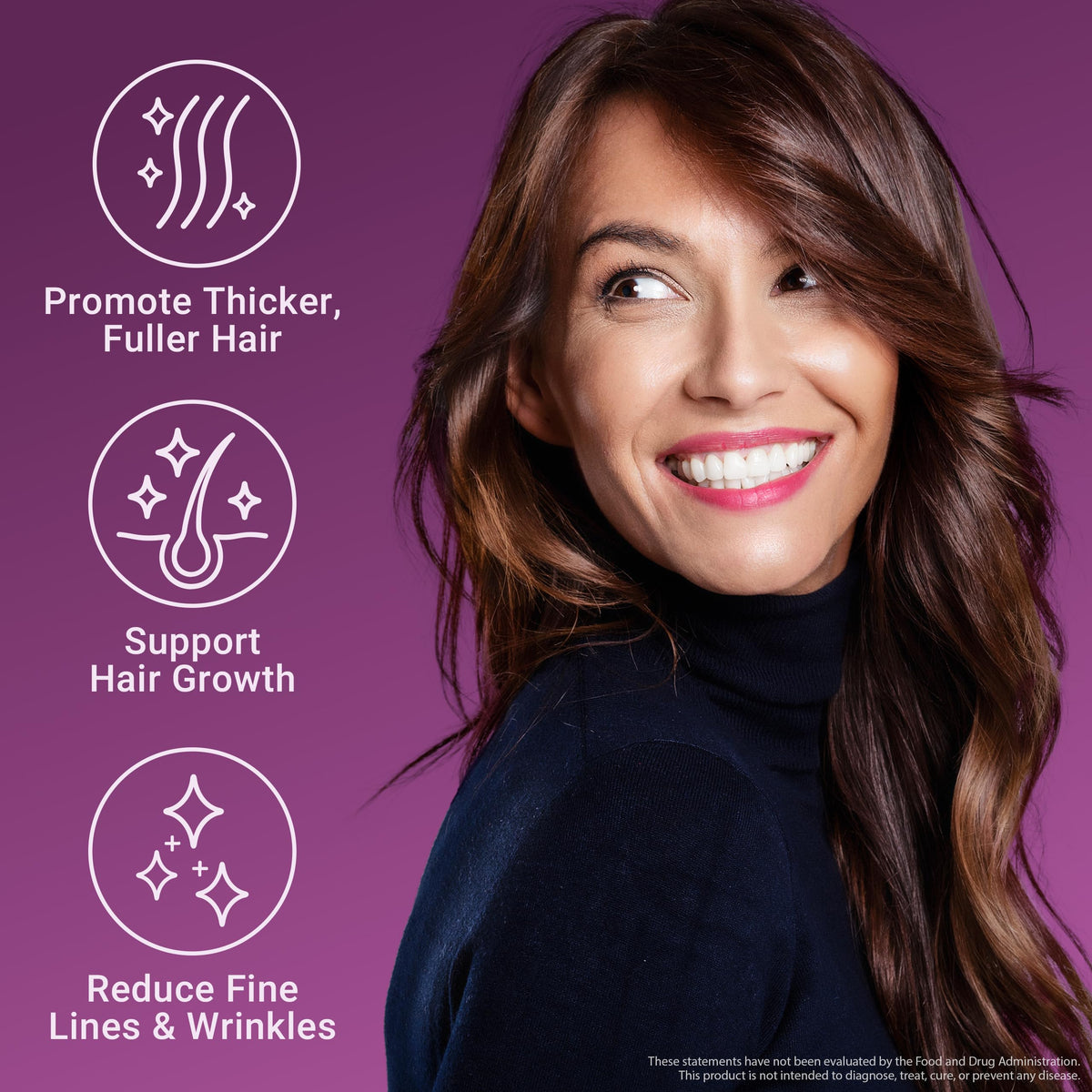 Force Factor Hair Growth Accelerator Soft Chews with Lustriva | Hair Growth Vitamins for Women & Men with Clinically Studied Lustriva & Biotin for Thicker, Fuller Hair, 60 Soft Chews