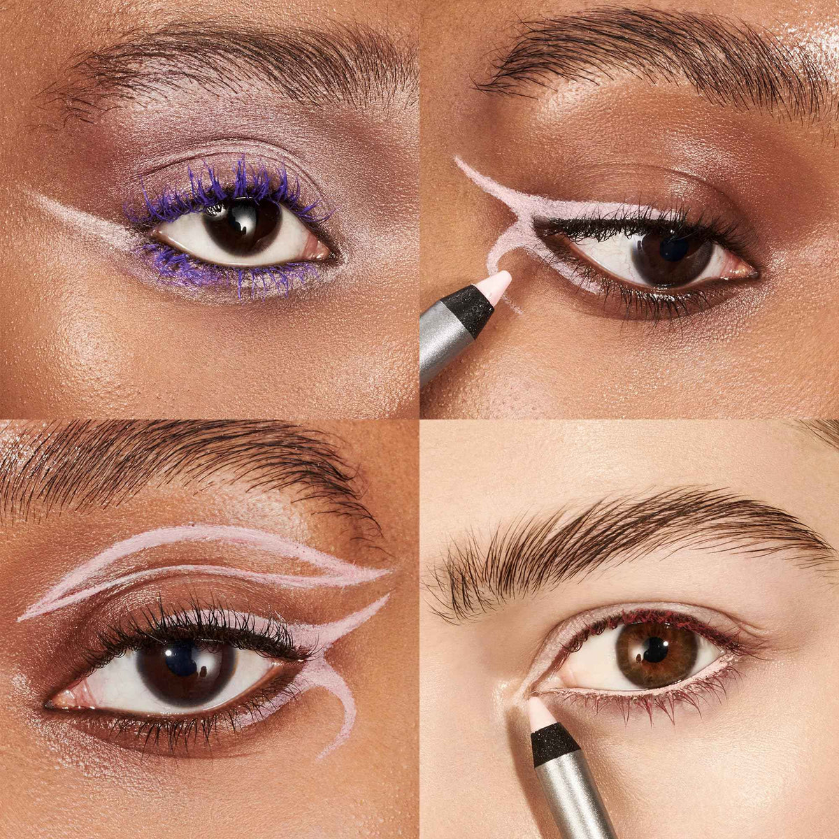 Wonderskin Eyeliner Pencil, 1440 Longwear Pink Eyeliner Pencil - Waterproof, Sharpenable & Smudge Proof (Icing)