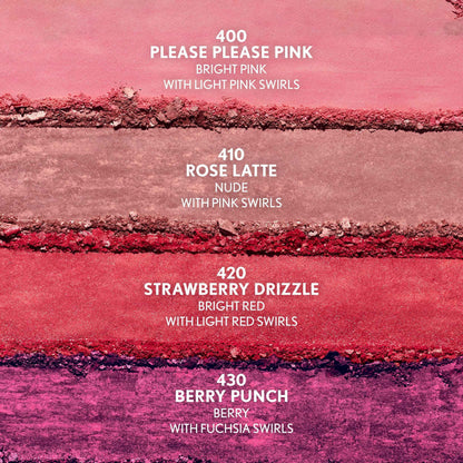 COVERGIRL TruBlend Skin Enhancer Baked Luminous Blush, with Hyaluronic Acid & White Rose Extract, Blends Seamlessly - Strawberry Drizzle (Bright Red with Light Red Swirls)