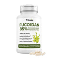 Vitapia Pure Fucoidan 85% Brown Seaweed Extract for Immune, Strong Cellular Health, Digestive Support - 1000mg Fucoidan Per Serving - 120 Veggie Capsules Non-GMO, Gluten-Free, Vegan-Friendly - PrimeBioHealth - canada supplements
